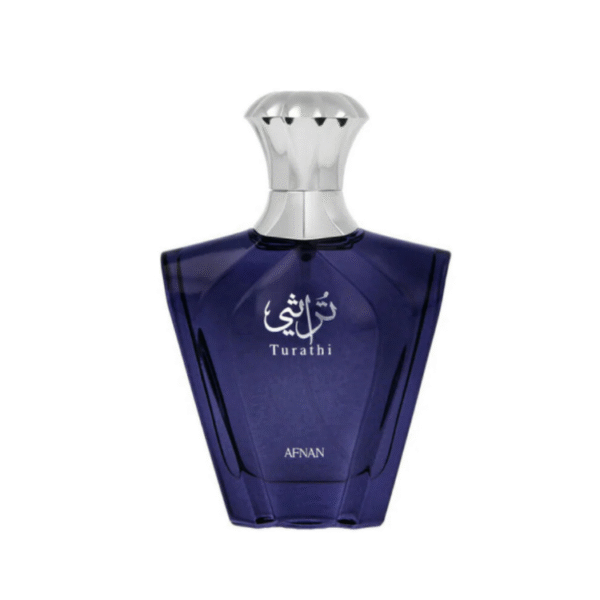 Afnan Turathi Blue Eau de Parfum for Men, 3.0 Fl. Oz