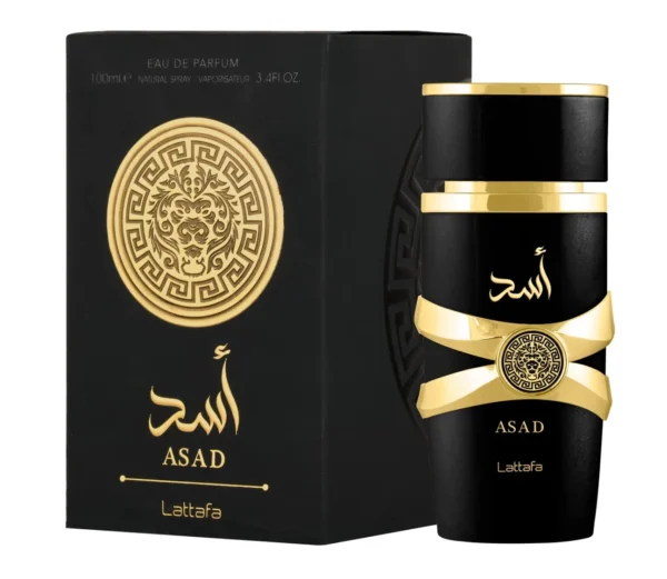 Lattafa Asad Eau de Parfum Spray for Unisex 3.4 oz - Imagen 2